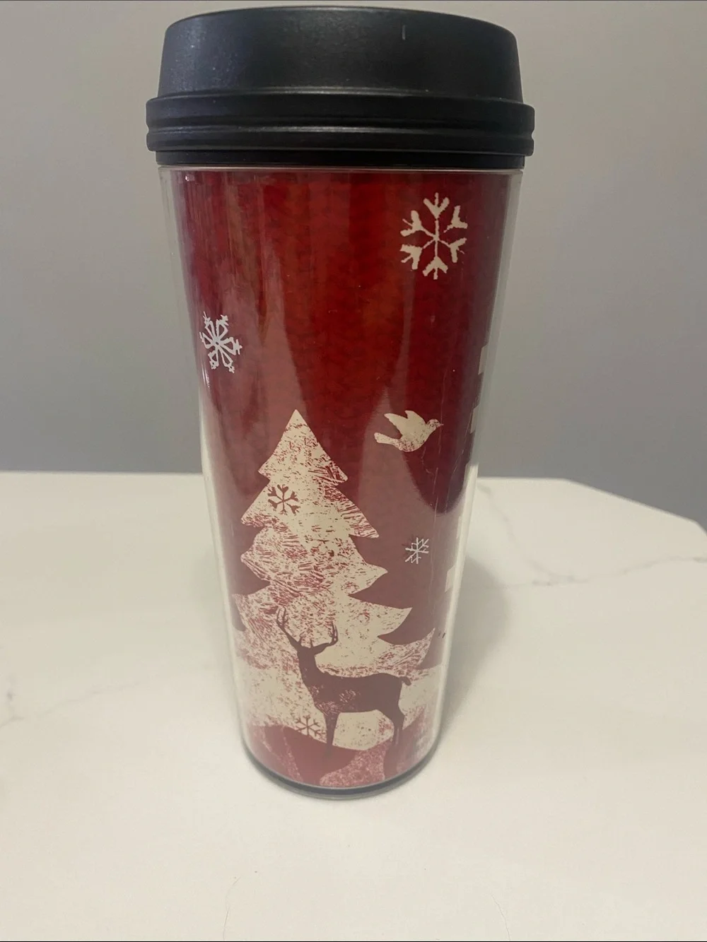 Starbucks vintage 2008 Christmas Edition Tumbler